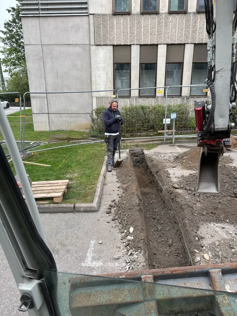 Trädgårds- eller parkarbete utfört av Ekelins Entreprenad AB
